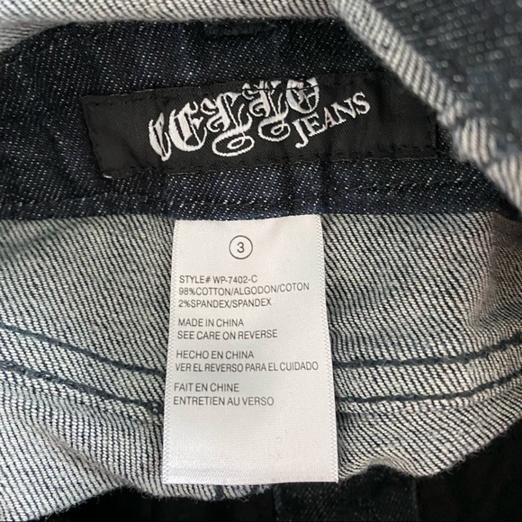 Cello High-Waist Jean Shorts - Picture 4 of 4